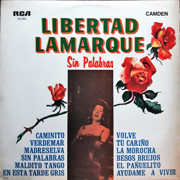 Portada - Libertad Lamarque - Sin Palabras (1968)