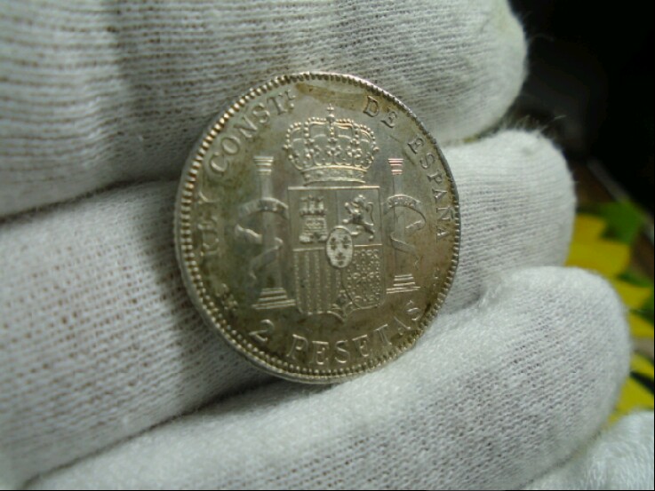 2 pesetas 1905. Alfonso XIII y una curiosa pátina 20190617-172006