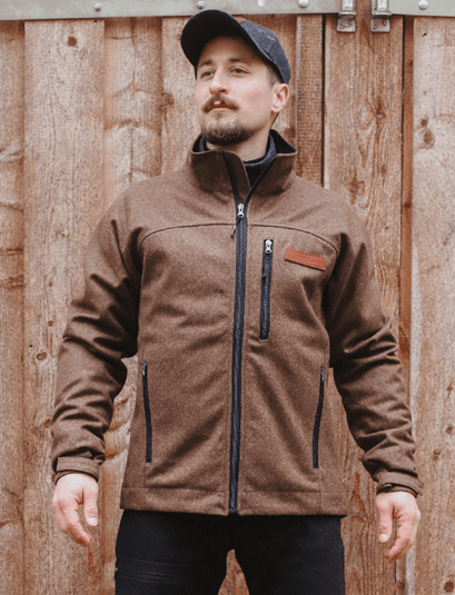 Larvik Forest jacke Detail