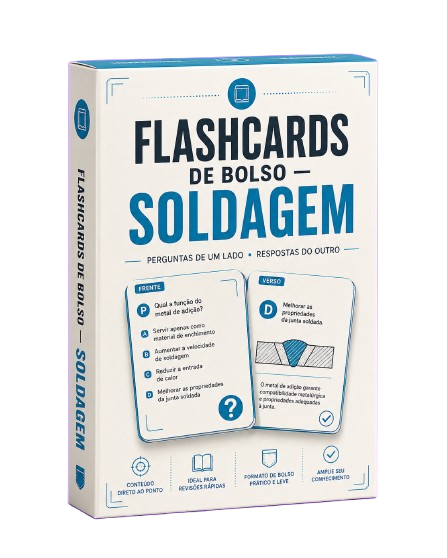 Bônus 1, Flashcards de Bolso de Soldagem