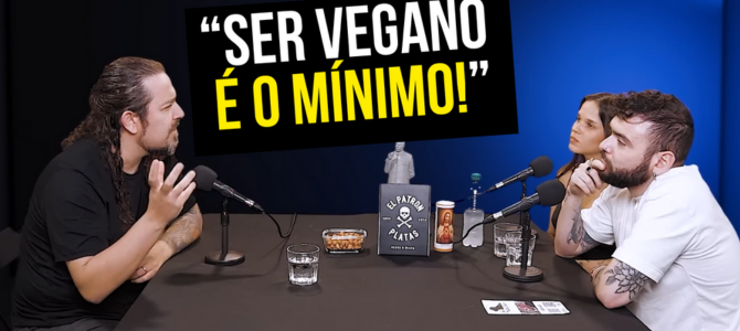 Veganos são mais evoluídos? EU DISCORDO e expliquei o motivo pro Tiago Santineli