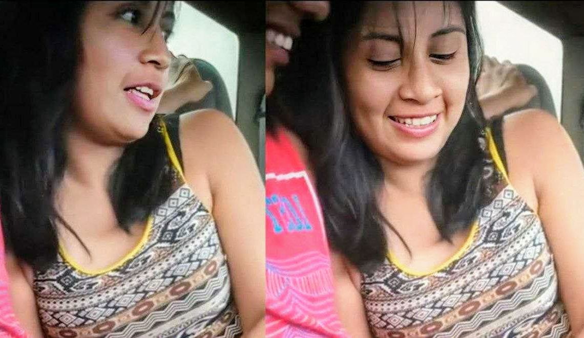 Hot girlfriend giving blowjob to boyfriend in car outdoor fun latest
