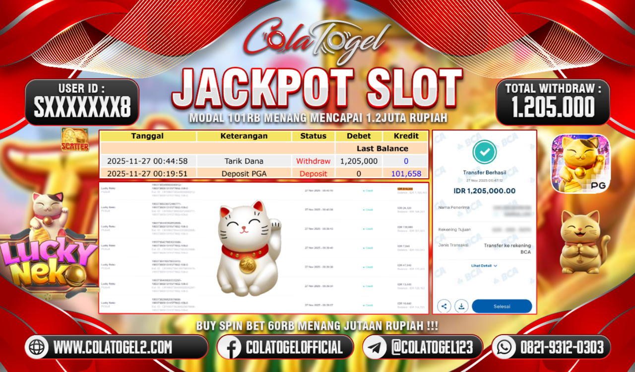 JACKPOT SLOT GACOR!!