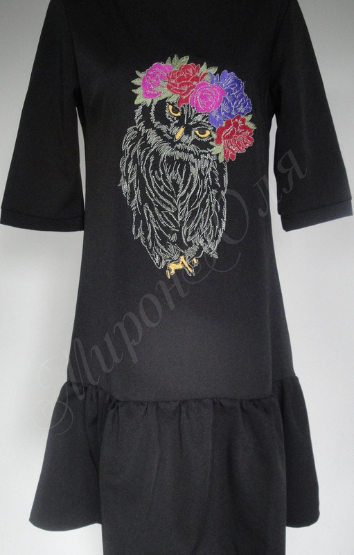платье сова в венке 2