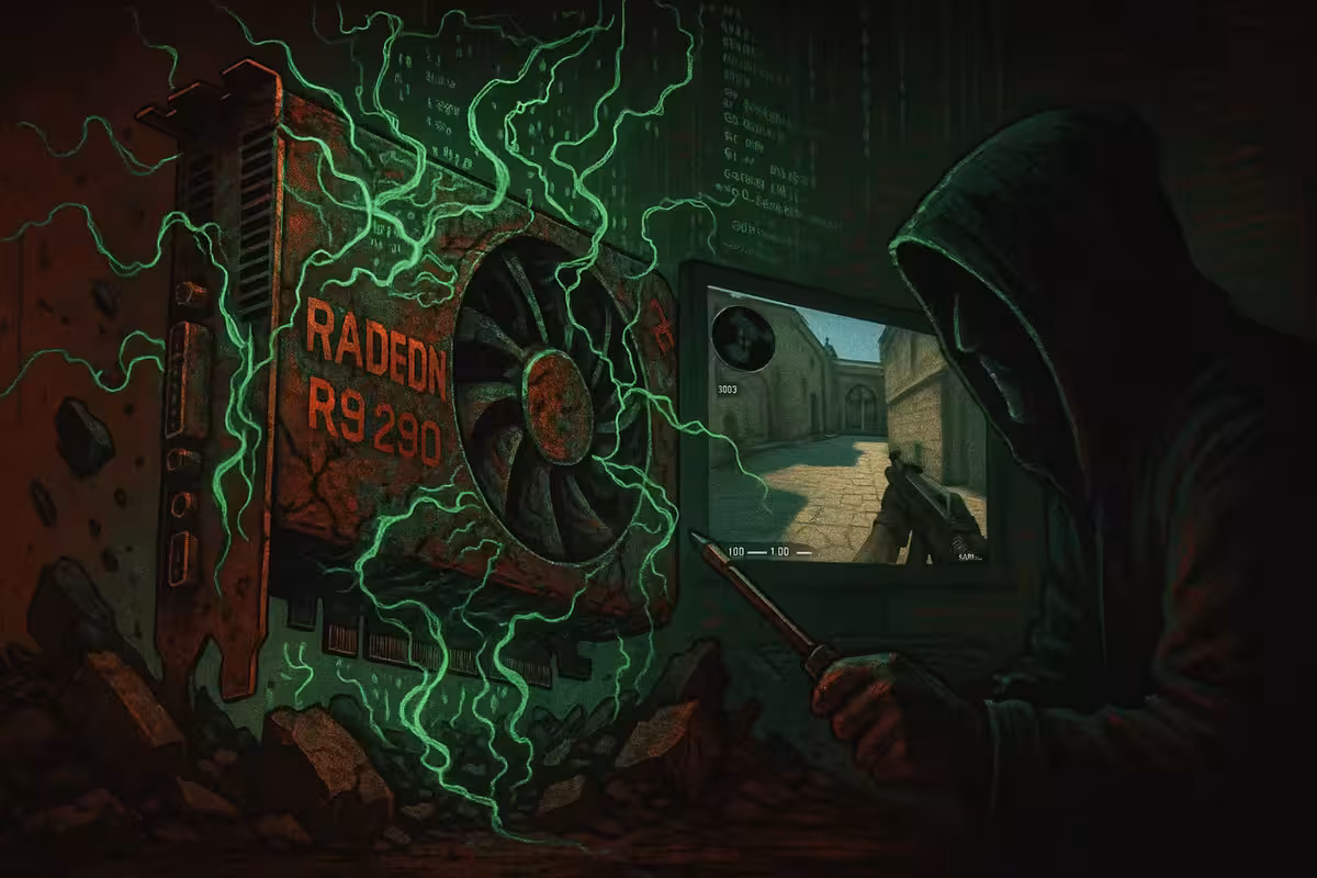 Sua R290 Tá Coletando Poeira? Um Dev da Valve Acabou de Hackear uma Vida Extra Pra Ela – Bem-Vindo à Era do Frankenstein de GPUs