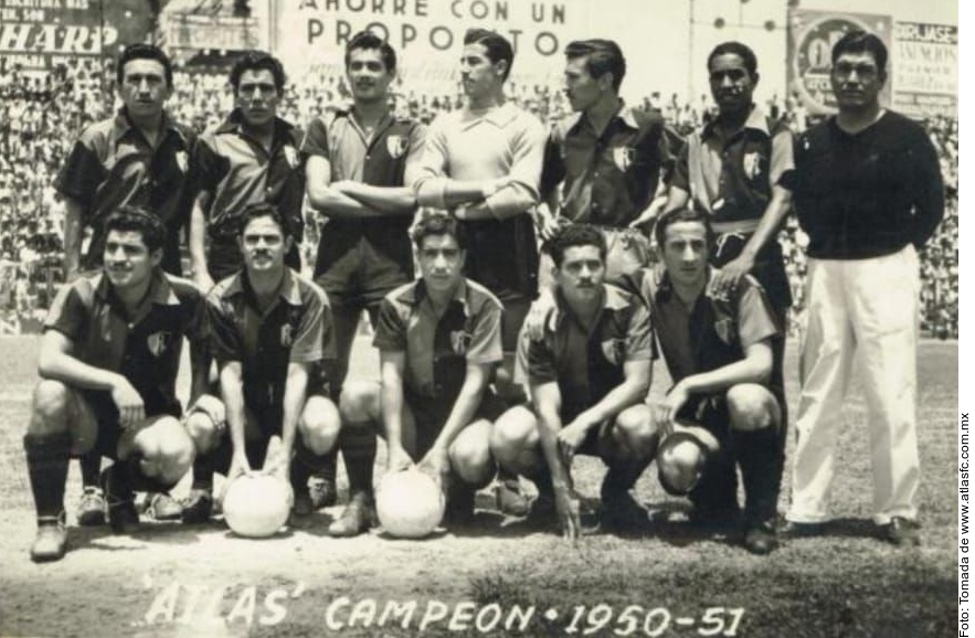 La última vez que el Atlas fue campeón de Liga en 1951
