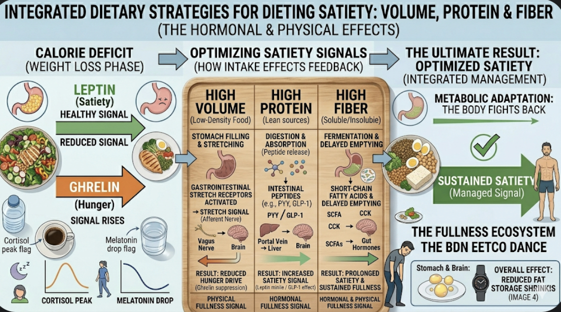 Collage of high protein foods for satiety including chicken eggs Greek yogurt lentils and tofu arranged on table
