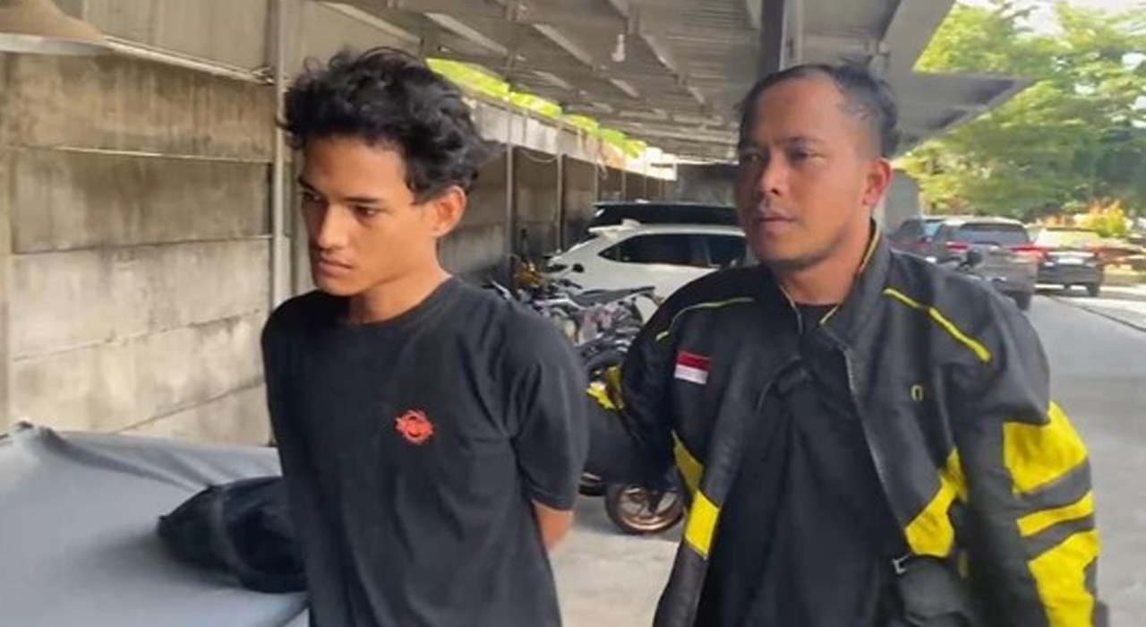 Viral! Polisi Kembali Tangkap 2 Anggota Geng Motor di Bangkala Makassar