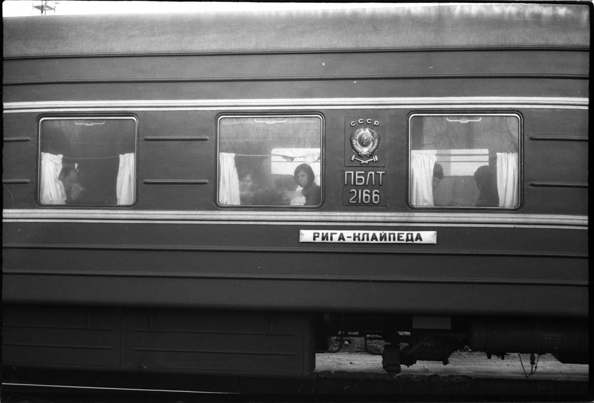 Traukinio ryga-klaipėda vagonas 198-