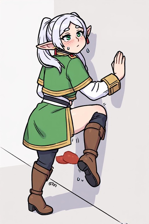elf-checking-weeping-her-heel-(2)