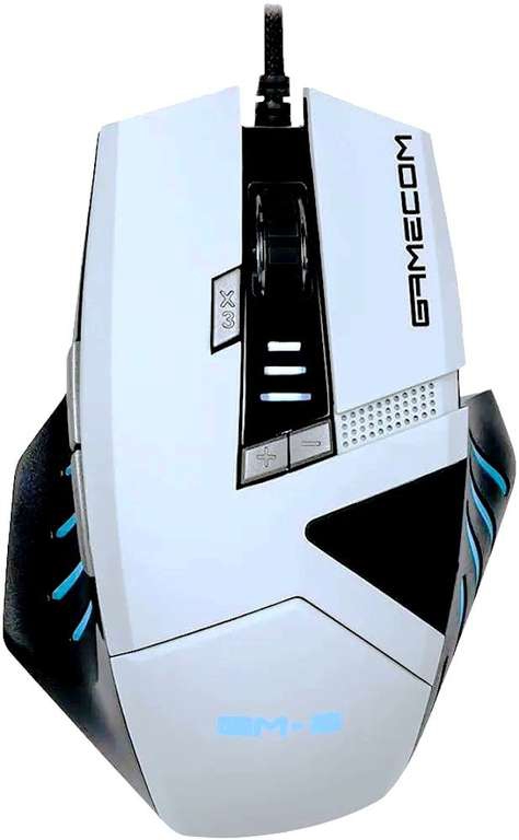 Amazon: Nacon: GameCom GM-2 Advanced Mouse gamer óptico HyperGlide - 8 Botones programables - RGB