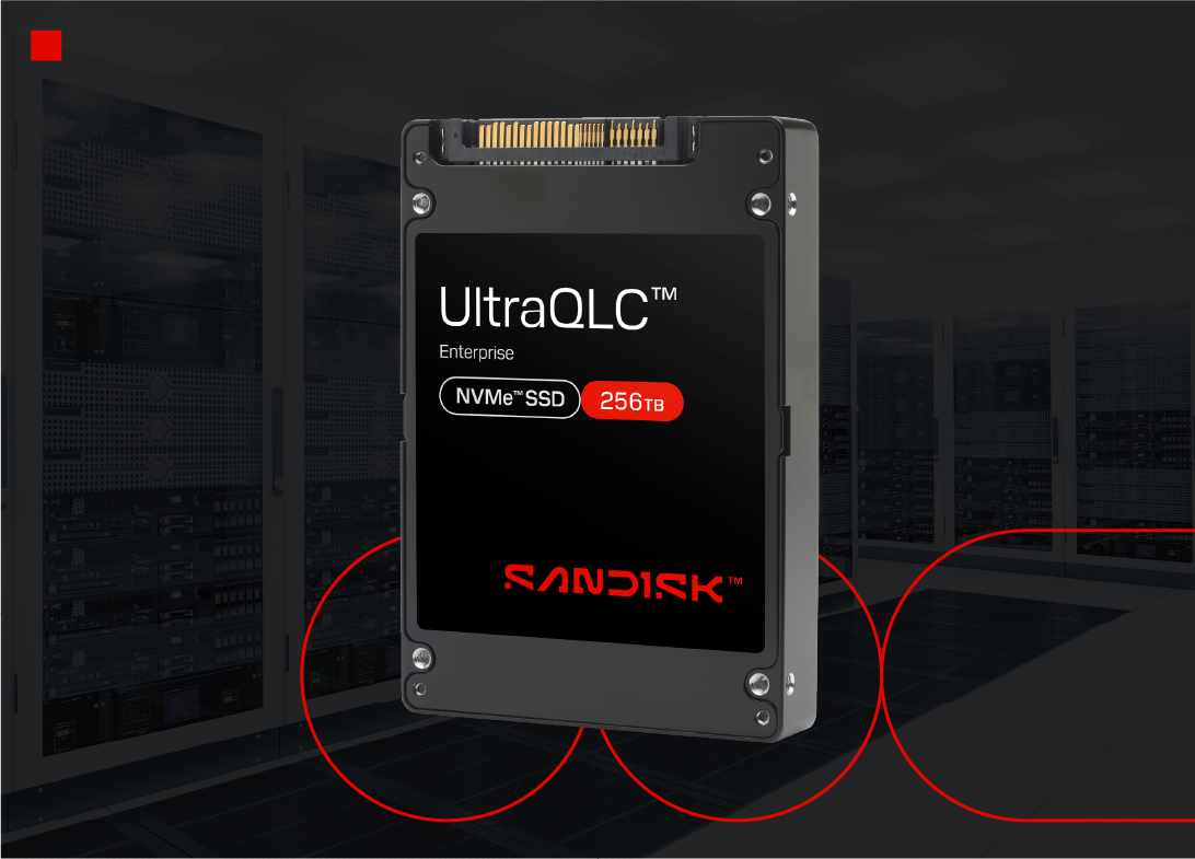Sandisk於FMS 2025展示 UltraQLC™ 技術平台，樹立企業級SSD容量里程碑 