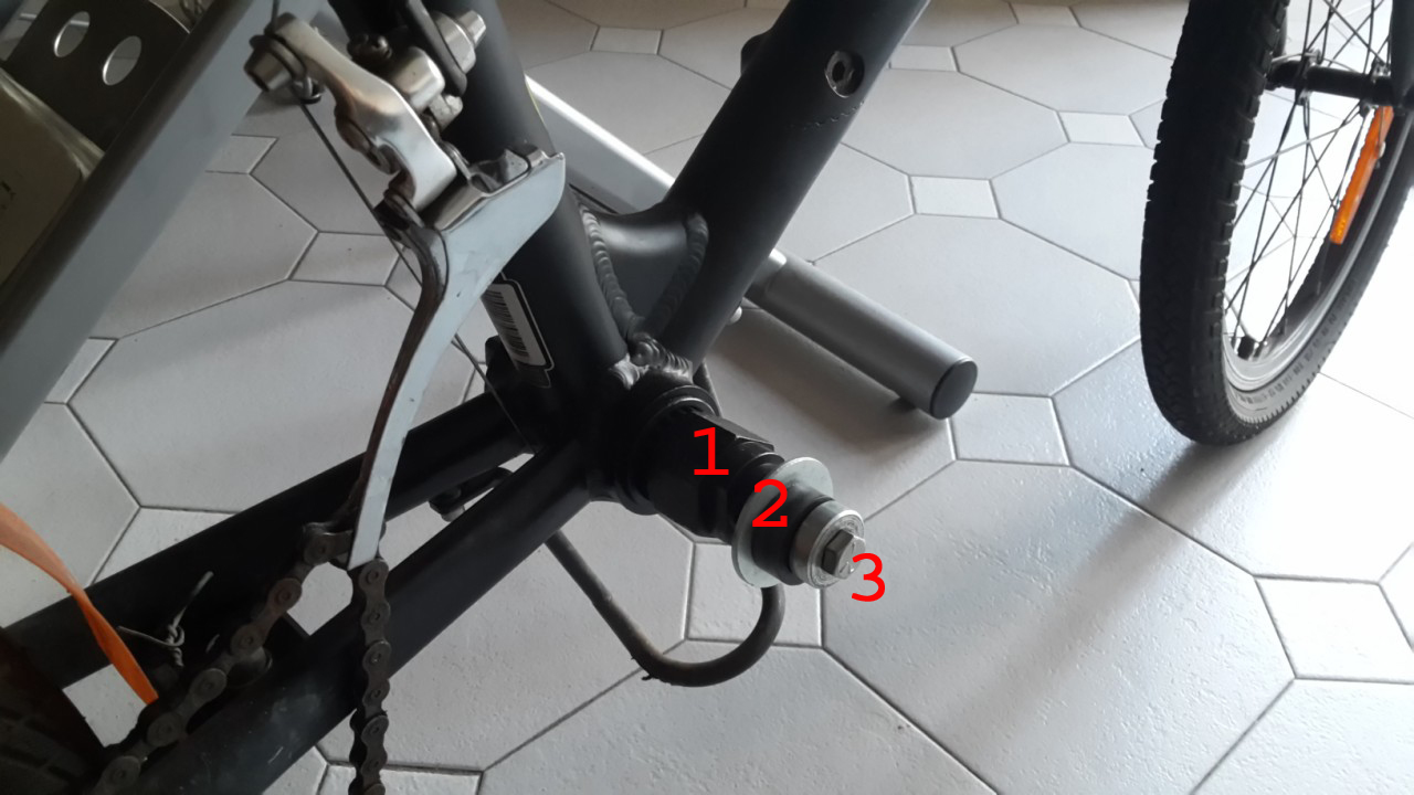 dahon dash chiave movimento centrale