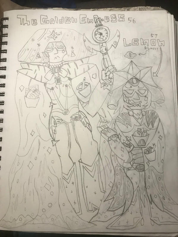 Golden empress and lemon full body