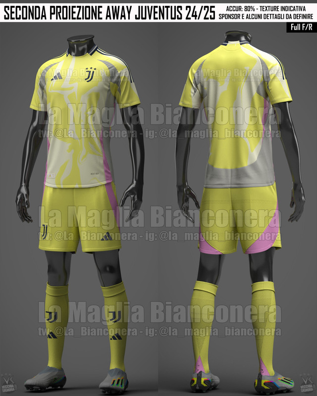 Maglia Away Juve 2024-25 seconda proiezione full - La Maglia Bianconera (@La_Bianconera)