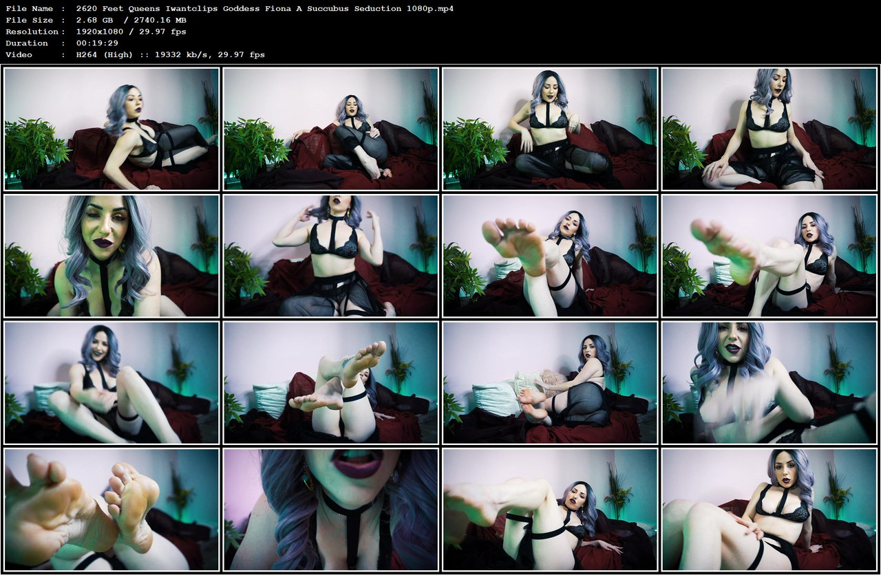2620 Feet Queens Iwantclips Goddess Fiona A Succubus Seduction 1080p mp4