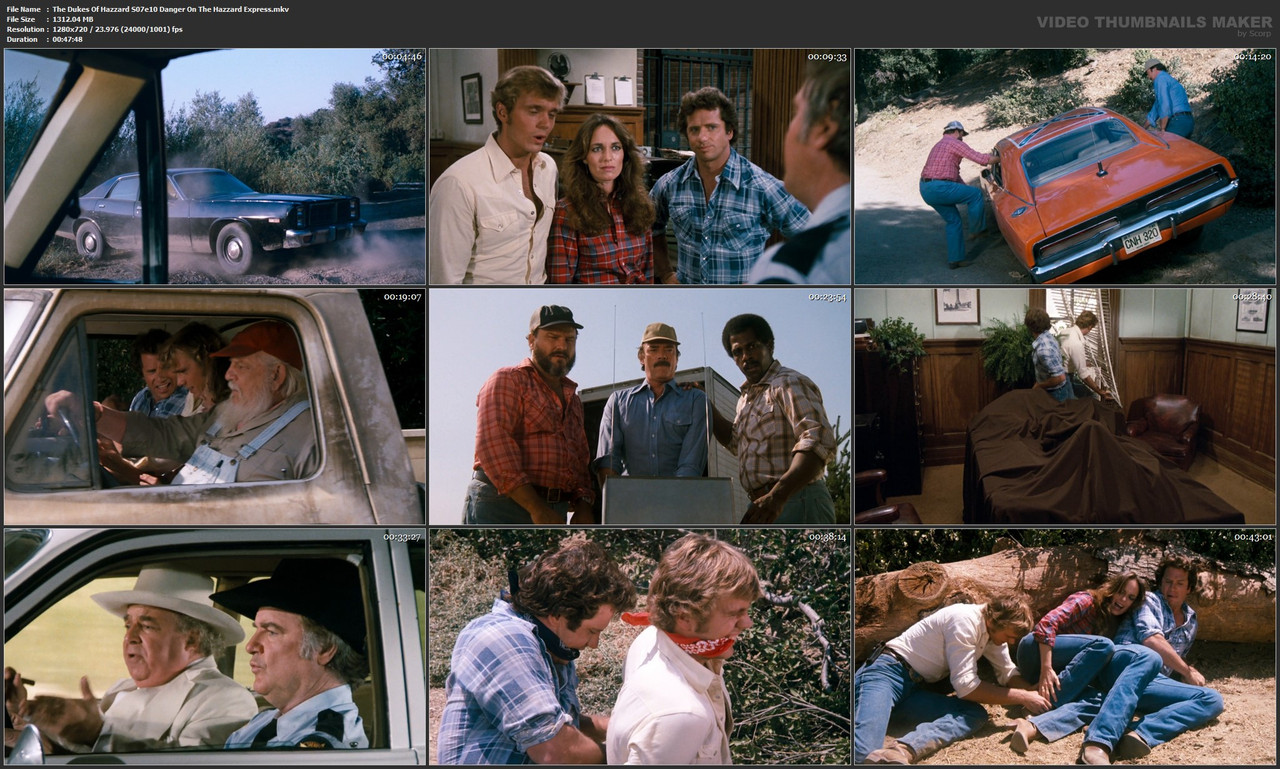 The Dukes Of Hazzard S07e10 Danger On The Hazzard Express.mkv