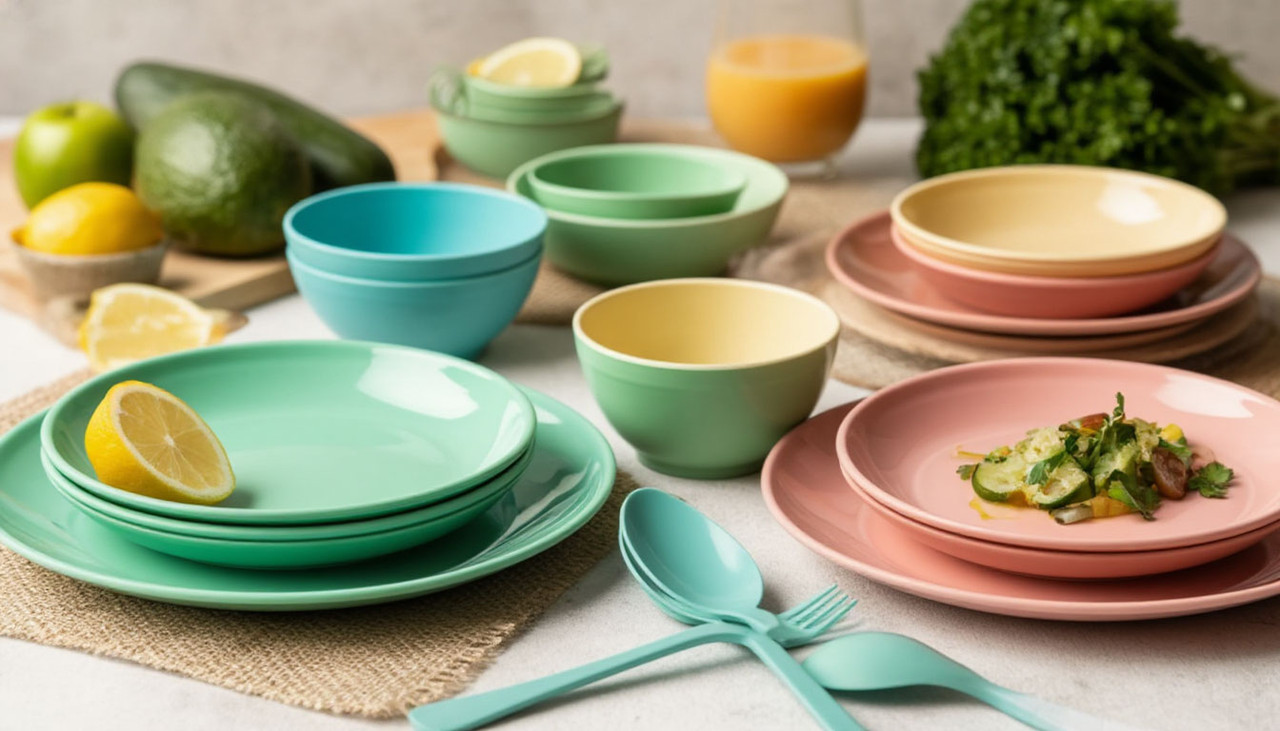 пластиковая посуда многоразовая