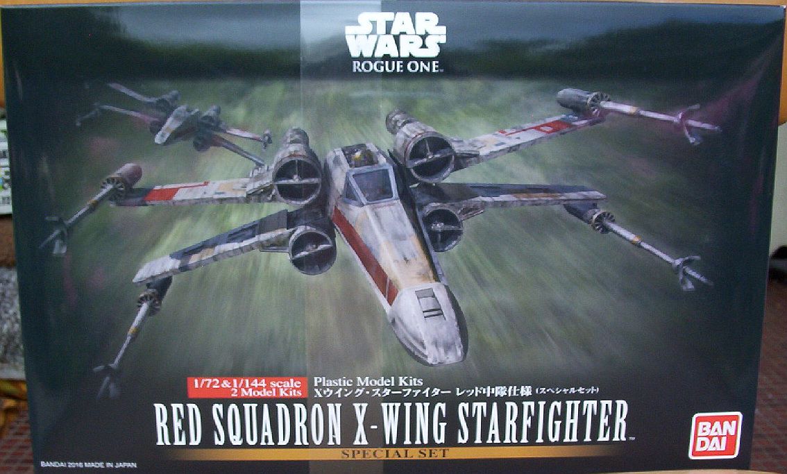 Bandai 72-144 Red Squadron X-Wing Starfighter