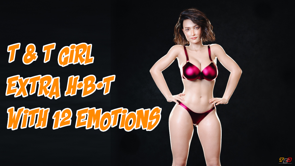 TandT girl with 12 emotions for Genesis8f