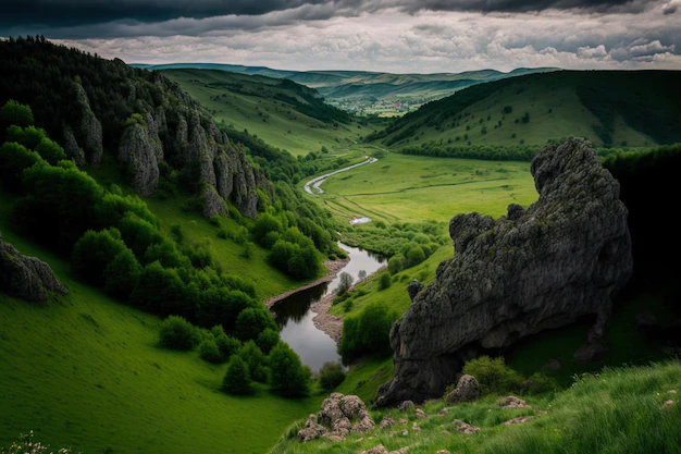moldovan-hills-gorge-with-floating-river-overcast-sky-and-meadows-in-the-distance_410516-15438