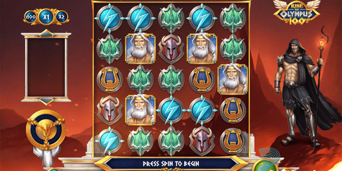 Analisis Expanding Wild Di Slot Rise Of Olympus 100 Dengan Bonus Intens