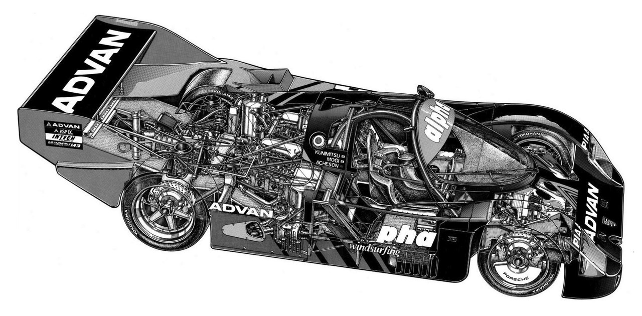 Porsche 962C by Takashi Jufuku