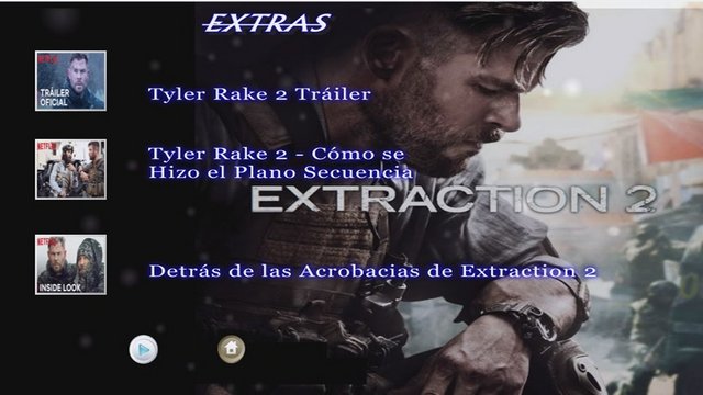 4 - Extraction 2 (Tyler Rake 2) [DVD9 Custom] [Pal] [Cast/Ing] [Sub:Varios] [Acción] [2023]