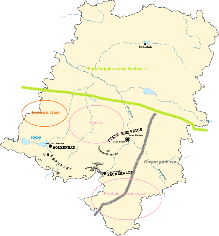mapa fizyczna