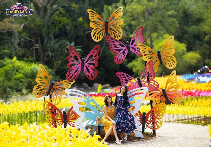 De Windmills, wahana baru di Cimory Dairyland Puncak.