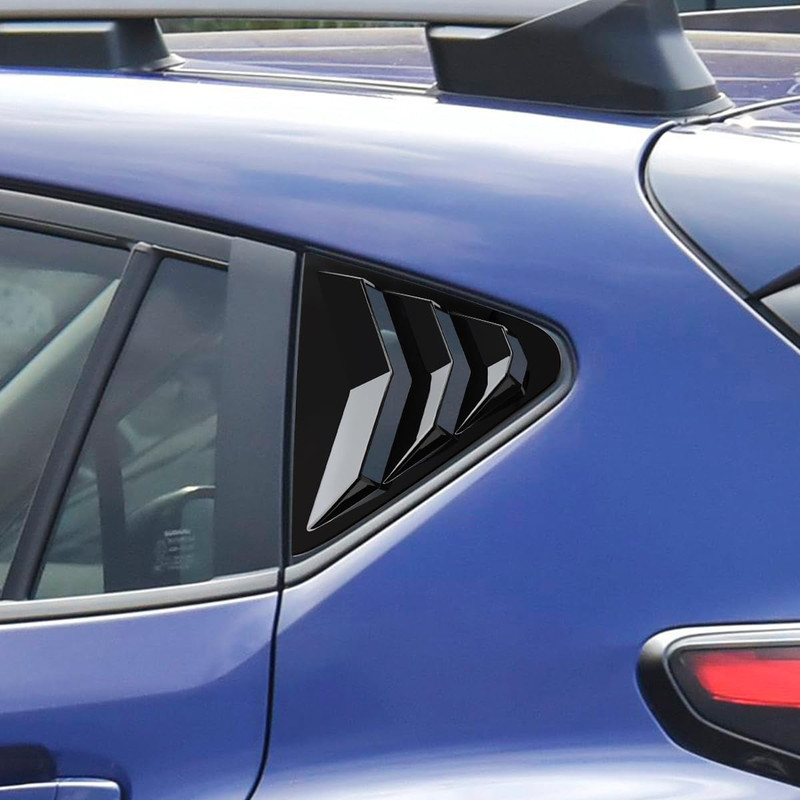 DLOVEG Rear Side Window Louvers for Subaru Crosstrek Impreza 2024