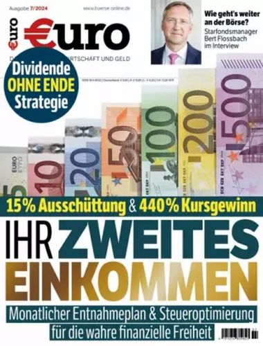 Cover: Euro Magazin f&uuml;r Wirtschaft und Geld Juli No 07 2024