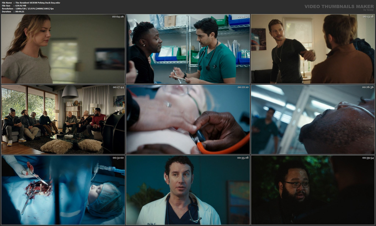 The Resident S03E08 Peking Duck Day.mkv