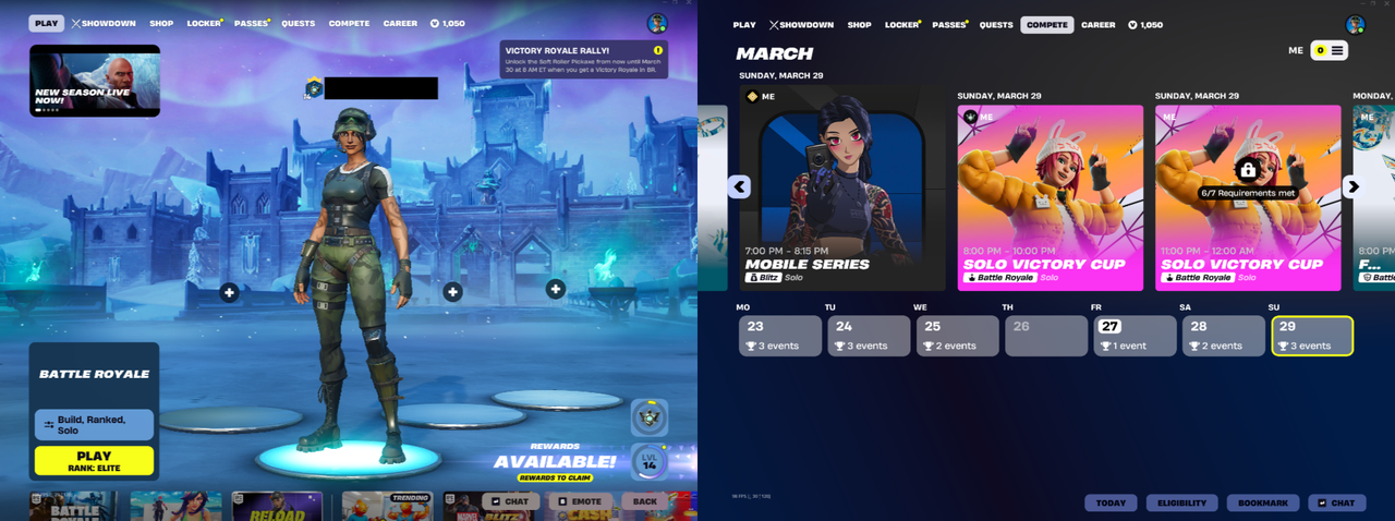 Unreal Solo Victory Cup