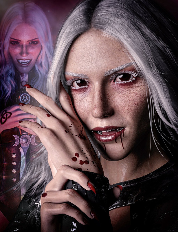 Dhampir the Dark Angel for Genesis 8.1 Female Dhampir the Dark Angel for Genesis 8.1 Female