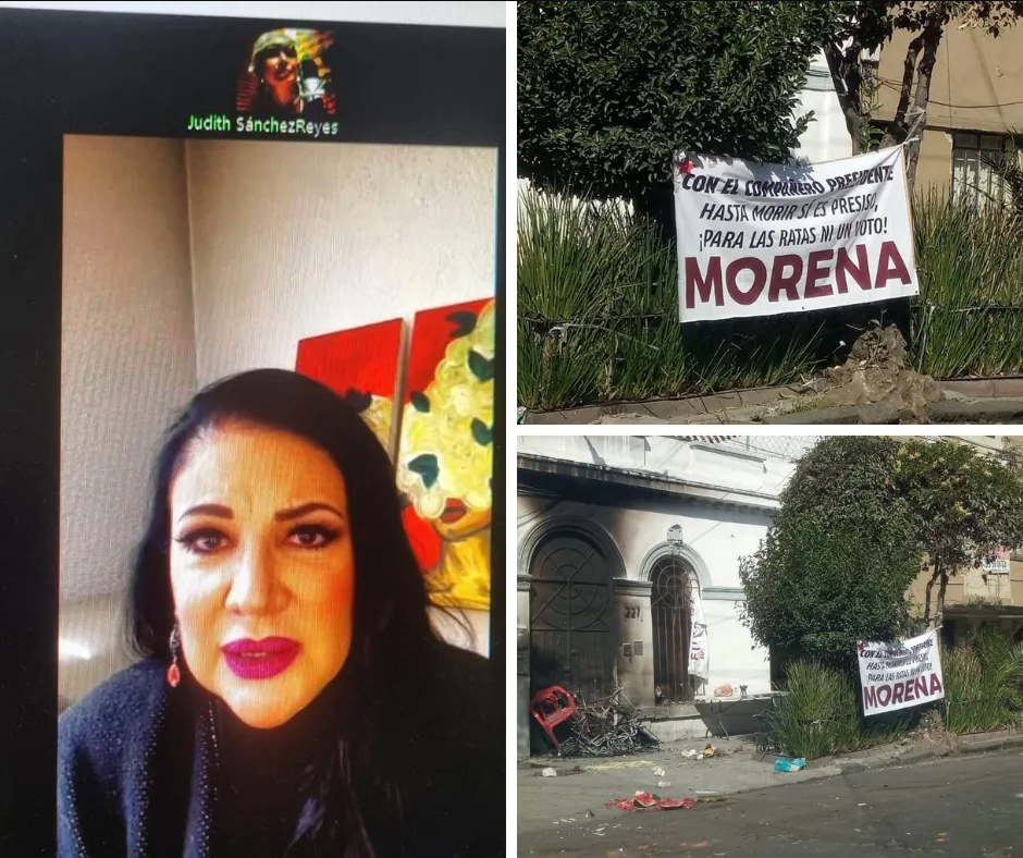 Envía Alejandra Ávalos mensaje a AMLO por despojo de su casa y contrato leonino a manos de Morena