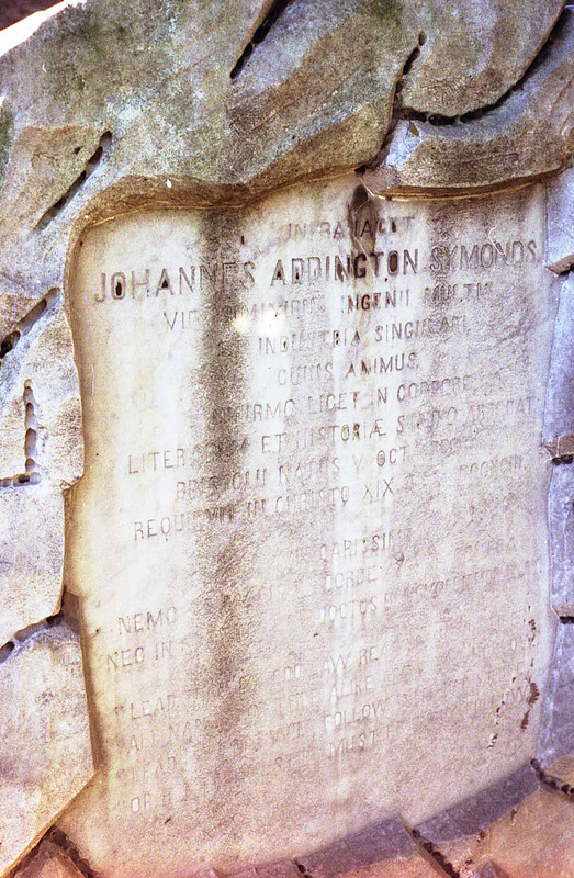 Symonds-John-Addington-Tomba-al-Cimitero-acattolico-Roma-Foto-di-Massimo-Consoli-1996-1