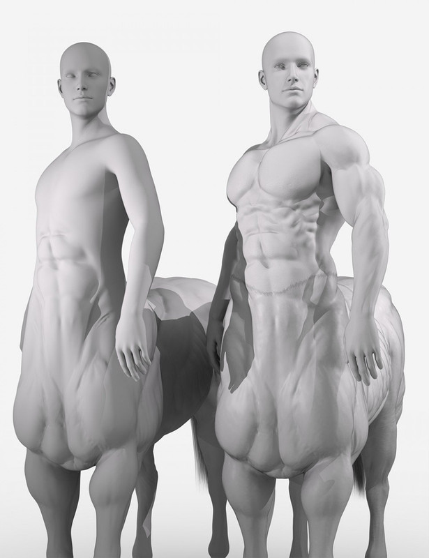 HD Physique Shaping for Genesis 8 Male Centaur HD Physique Shaping for Genesis 8 Male Centaur