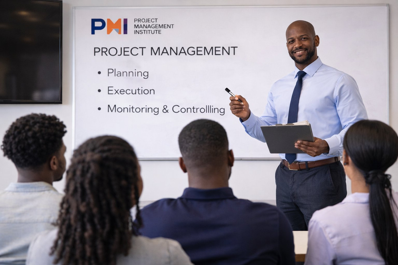 Paraklete Institute PMP training session