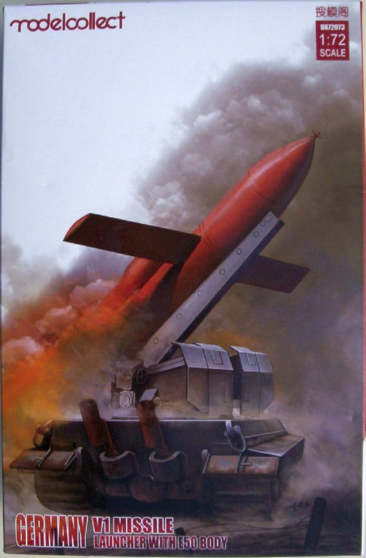 Modelcollect 72 Germany V1 Missile Launcher With E50 Body