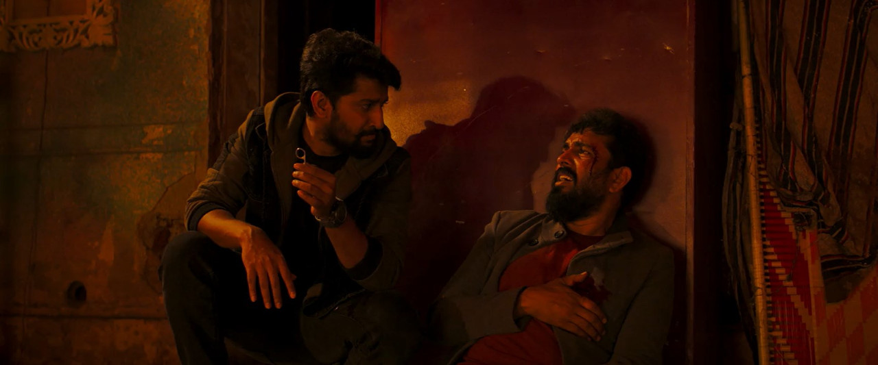 V 2020 WebRip [Hindi + Telugu] 480p 720p ESub Screenshot