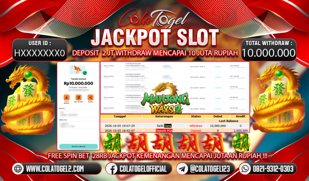 JACKPOT SLOT GACORR !!!
