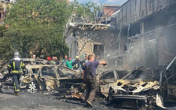 Más de 20 muertos en Ucrania por ataque de misiles rusos