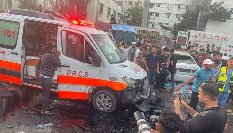 Israel ataca ambulancias en Gaza