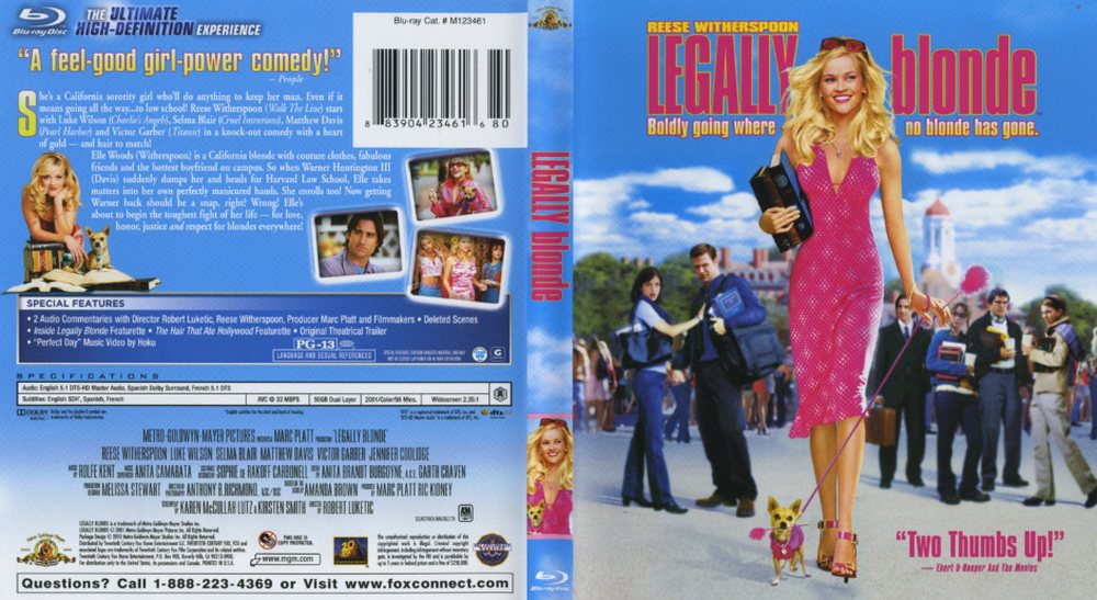 Pravá blondýnka / Legally Blonde (2001)