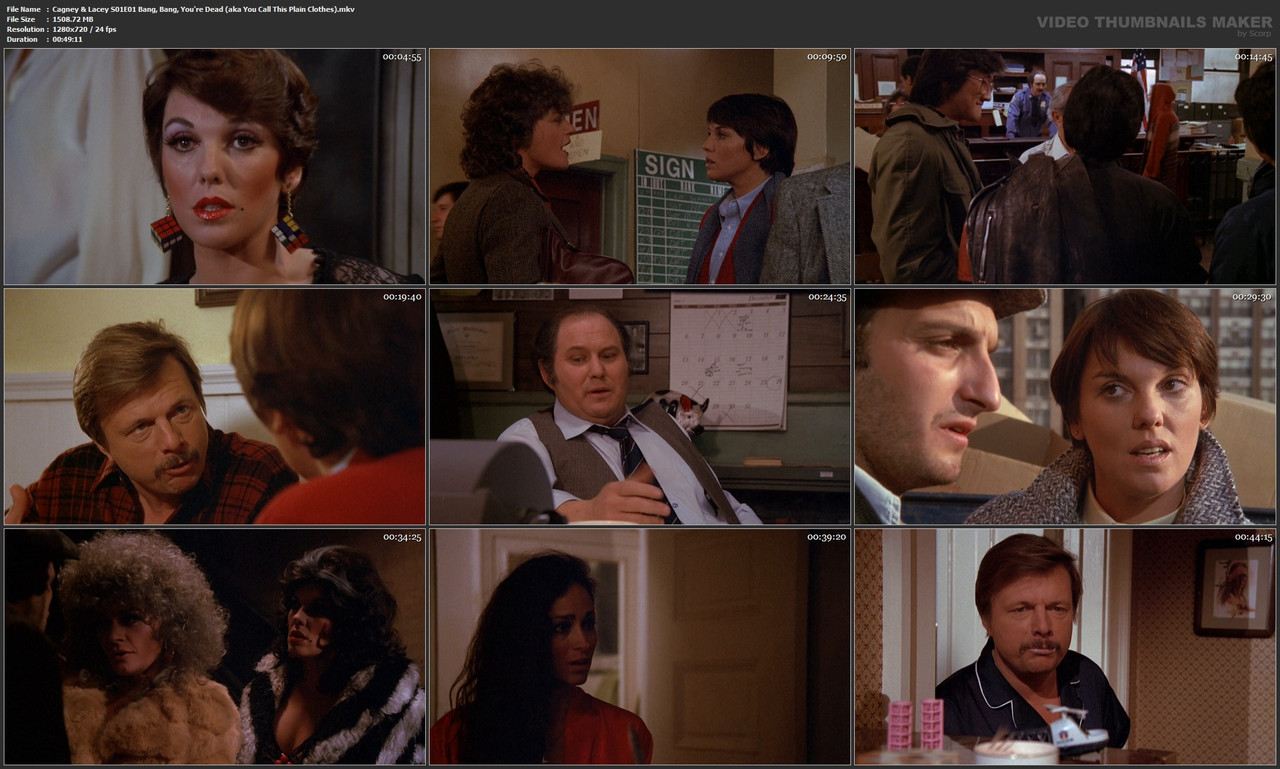 Cagney & Lacey S01E01 Bang, Bang, You're Dead (aka You Call This Plain Clothes).mkv