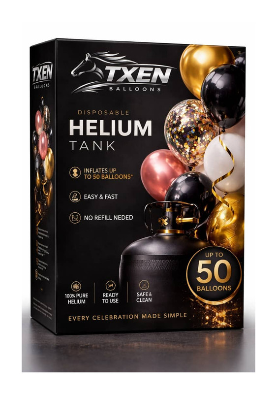 Balloon helium tank