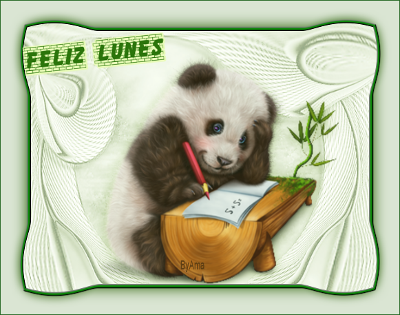 Panda en la Escuela LUNES
