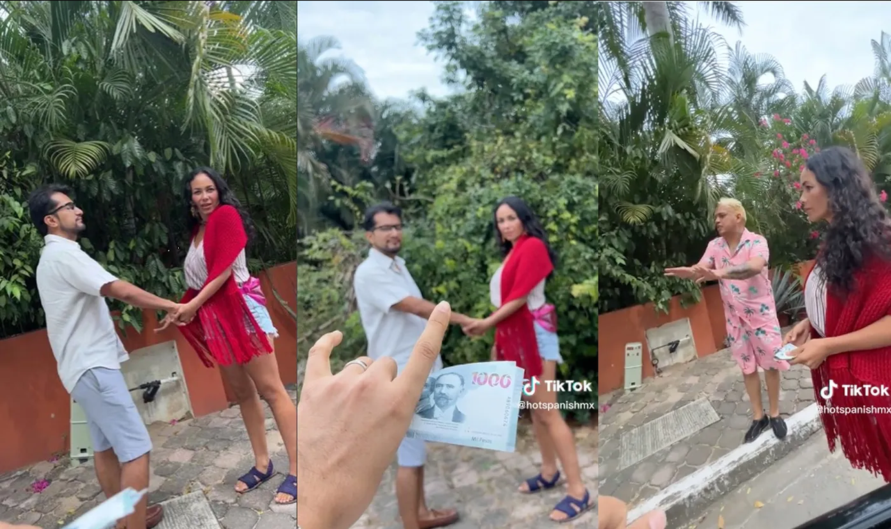 Mujer dejó a su esposo por 50 mil pesos en un reto de TikTok