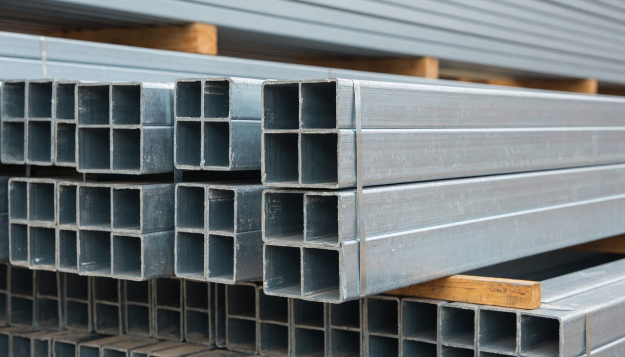 Прямоугольные профильные оцинкованные трубы